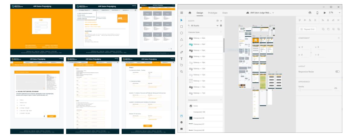 Association of medical illustrators judging portal